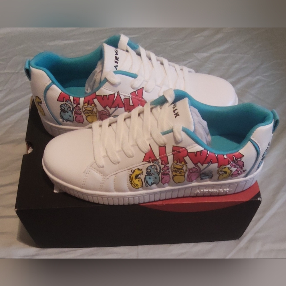 Airwalk White Lil Monster Sneakers